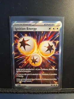 Phantasmal Flames Ignition Energy Full Art 124/094 NM Pokemon card - Image 1