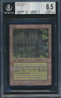 Alpha Bayou BGS 8.5 Graded Magic MTG (7648) -magicgraders- - Image 1