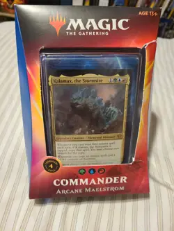 MTG Magic Arcane Maelstrom Ikoria Commander 2020 Deck Factory Sealed SeePics - Image 1