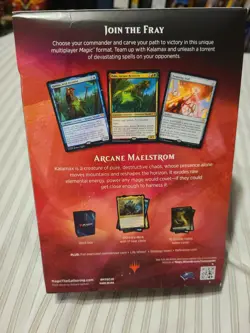 MTG Magic Arcane Maelstrom Ikoria Commander 2020 Deck Factory Sealed SeePics - Image 2