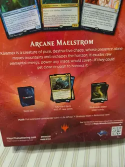 MTG Magic Arcane Maelstrom Ikoria Commander 2020 Deck Factory Sealed SeePics - Image 3