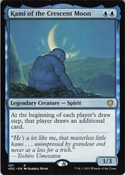 MTG Kami of the Crescent Moon (107) | NM | Cmd Innistrad: Crimson Vow {VOC} - Image 1