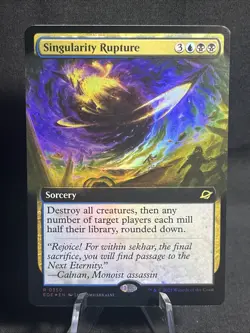 Singularity Rupture (Extended Art) Edge of Eternities Foil - Image 1
