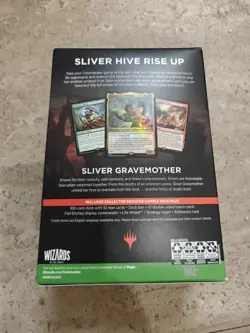Sliver Swarm Sealed MTG Commander Deck Commander Masters Series - Image 2