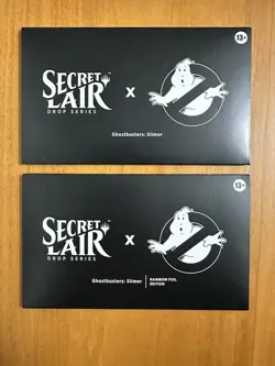 MTG Secret Lair Ghostbusters: Slimer Foil And Non-Foil Sealed Set - Image 1