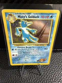 Misty's Golduck #12 Pokemon Gym Challenge Holo - Image 1