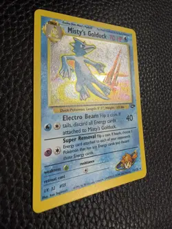 Misty's Golduck #12 Pokemon Gym Challenge Holo - Image 2