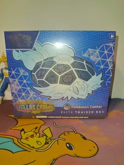 Stellar Crown Pokemon Center Etb Factory Sealed PC Etb - Image 2
