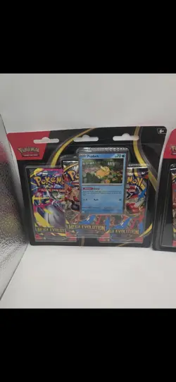 Pokemon Mega Evolutions 3 Pack Blister - Psyduck & Golduck - Includes Both Packs - Image 2
