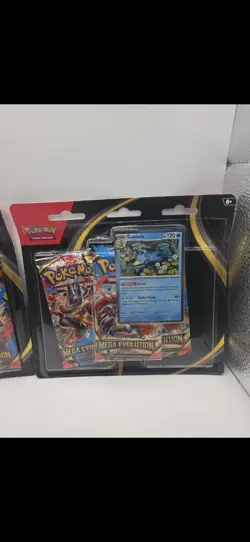 Pokemon Mega Evolutions 3 Pack Blister - Psyduck & Golduck - Includes Both Packs - Image 3