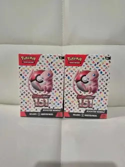 LOT of 2 Pokemon TCG Scarlet & Violet 151 Booster Bundles NEW SEALED - Image 1