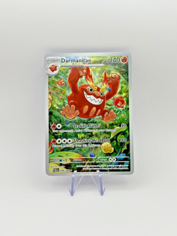 Darmanitan 098/086 Illustration Rare Pokemon TCG Sv: Black Bolt Holo NM/M - Image 1