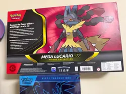 Pokemon TCG - Mega Lucario ex Figure Collection - Brand New Sealed. - Image 2