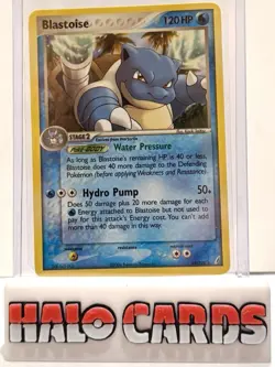 PACK FRESH BLASTOISE 14/100 DECK COSMO HOLO EX CRYSTAL GUARDIANS POKEMON W10 - Image 1