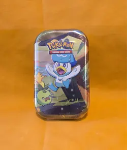 Pokemon TCG Paldea Friends Mini Tin (Sprigatito) - New Sealed - Image 1
