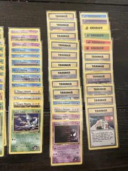 Complete Pokemon Gym Challenge Common Uncommon Set Mostly LP WOTC See List - Image 4