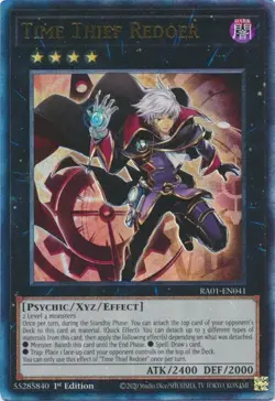 Time Thief Redoer - RA01-EN041 - Ultimate Rare - Rarity Collection - Yugioh - Image 1