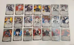 Naruto CCG Lot Of 190 DIFFERENT Cards, Super Rares Promos 1st Editions - Image 2