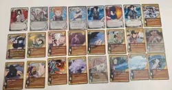Naruto CCG Lot Of 190 DIFFERENT Cards, Super Rares Promos 1st Editions - Image 3