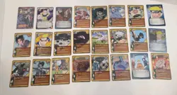 Naruto CCG Lot Of 190 DIFFERENT Cards, Super Rares Promos 1st Editions - Image 4