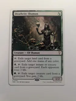 Deathrite Shaman (White Border) - MTG - Mystery Booster 2 0081 - Image 1