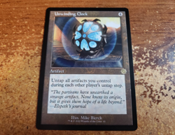 Unwinding Clock (61/126) - BRO Brothers' War - Retro Artifacts - MTG Near Mint - Image 1