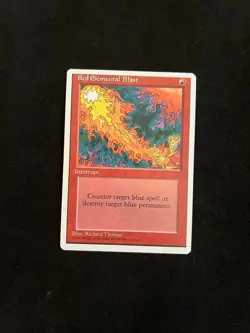 Red Elemental Blast [Fourth (4th) Edition] Magic MTG Cards NM/LP - Image 1