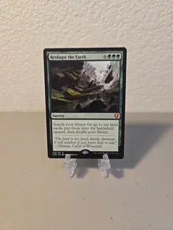 MTG Reshape The Earth NM Commander Legends - Image 1