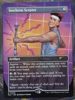 1x Isochron Scepter MTG Encyclopedia Of Magic Secret Lair NM - Image 1