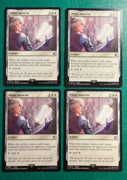 Magic the Gathering MTG White Auracite x4 NM/M Final Fantasy - Image 1