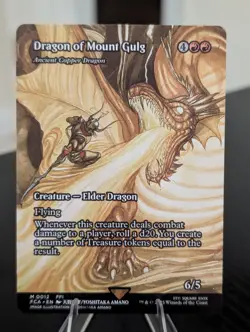 Dragon of Mount Gulg - Ancient Copper Dragon (Showcase) Final Fantasy regular - Image 1