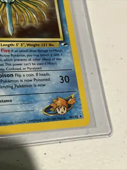 Misty's Tentacruel 10/132 HOLO RARE Gym Heroes Unlimited 2000 Pokemon WOTC NM - Image 5