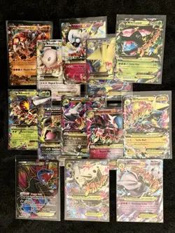 Pokemon TCG Holo Card LOT | XY 2016 Mega Evolution EX Mixed Lot of 13 LP Cards - Image 1