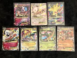 Pokemon TCG Holo Card LOT | XY 2016 Mega Evolution EX Mixed Lot of 13 LP Cards - Image 4