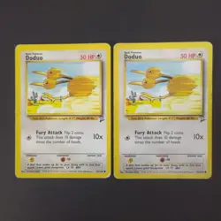 Pokemon Cards WOTC: Doduo 72/130 x2 - Base Set 2 - Image 1
