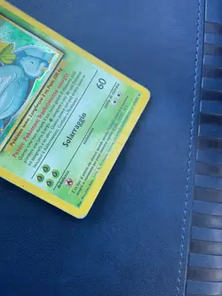 Pokemon Venusaur 15/102 Set Base Rara Holo Unlimited Wizards ITA Carte Vintage - Image 4