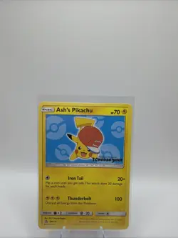 Pokemon the Movie Ash's Pikachu SM114 Promo - Image 1