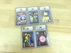 Pokemon BK Burger King 1999 Cards Poketrivia Lot - 5 Cards Graded - Image 5