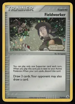Fieldworker 73/92 Legend Maker Pokemon TCG LP+ - NM - Image 1
