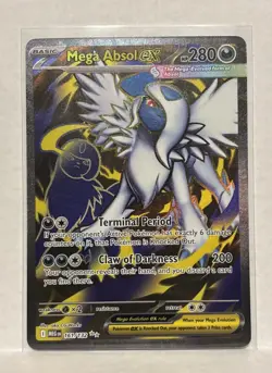 Mega Absol ex - 161/132 ME01: Mega Evolution Pokemon Card TCG - Image 1