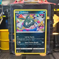 Trubbish Fusion Strike Pokemon TCG 168/264 Sword & Shield Common - Image 1