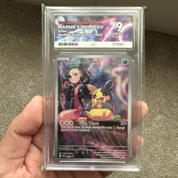 Ace 9 Mint - Marnie's Morpeko SVP 206 Black Star Promo Rival Battle Deck Pokemon - Image 1