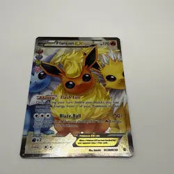 Flareon EX RC28/RC32 Generations, Radiant Collection 2016 Holo Pokemon Card - Image 5
