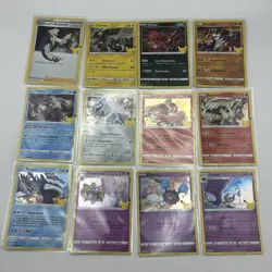 Pokemon TCG Celebrations 2021 Base Set Holo Cards Bundle X12 All Pack Fresh NM - Image 1