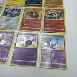 Pokemon TCG Celebrations 2021 Base Set Holo Cards Bundle X12 All Pack Fresh NM - Image 3