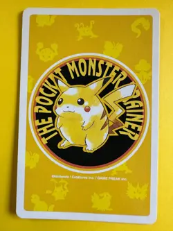 Gym leader pokemon Playing Poker Card Yellow Pikachu Nintendo Japanese - Image 4