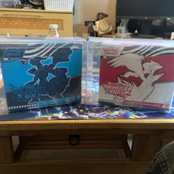 Pokemon TCG Black Bolt & White Flare ETB Elite Trainer Box Sealed Bundle / Set - Image 1