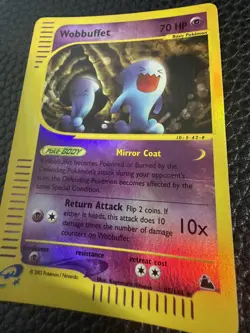 Wobbuffet 45/144 Reverse Holo Rare Pokemon Skyridge 2003 Pokemon TCG - Image 2