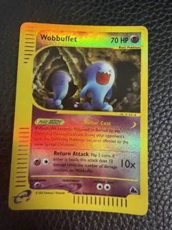 Wobbuffet 45/144 Reverse Holo Rare Pokemon Skyridge 2003 Pokemon TCG - Image 3