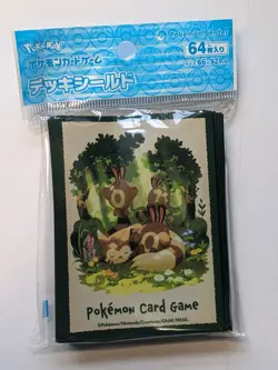NEW Pokemon Center Japan Journey Together Sentret & Furret Card sleeves 64 count - Image 1